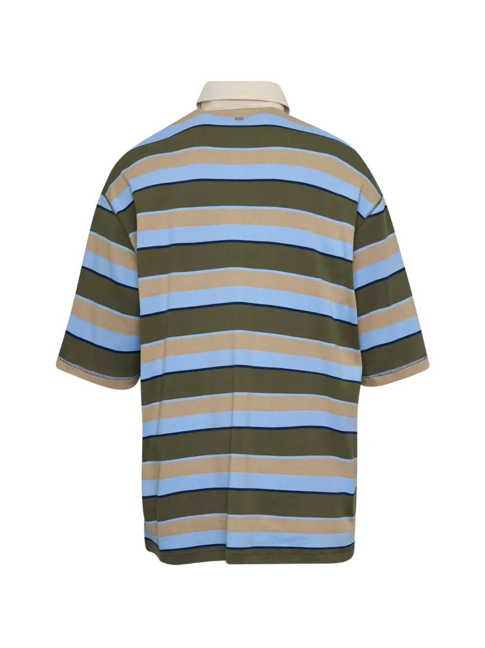 AMI Paris Gestreept poloshirt Blauw