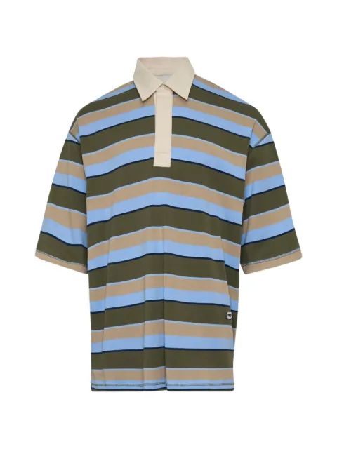 AMI Paris striped polo shirt