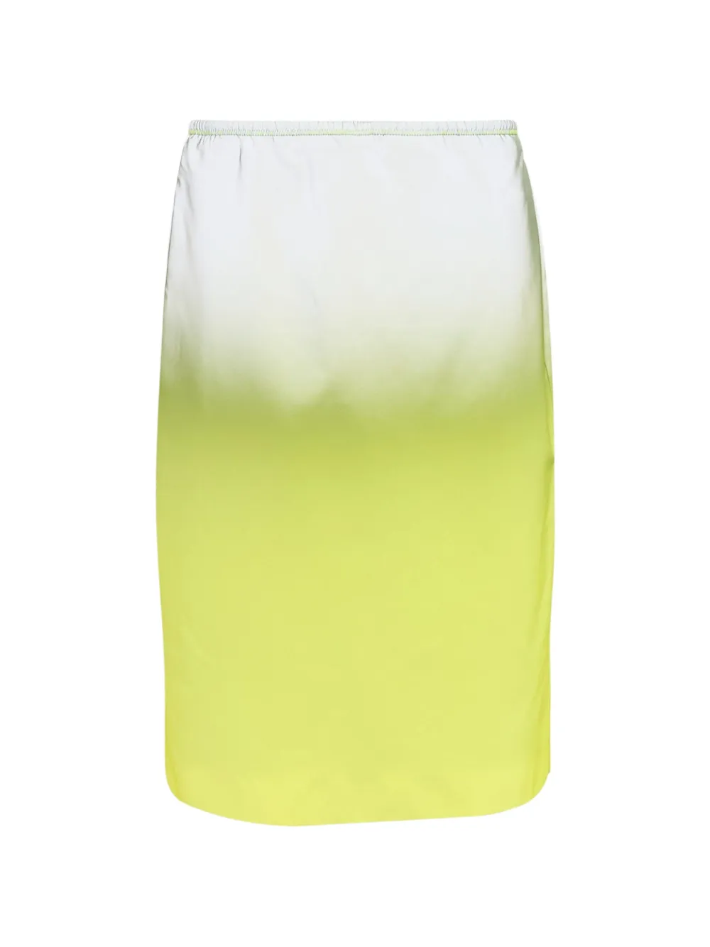 Alexander Wang ombré-effect midi skirt - Yellow