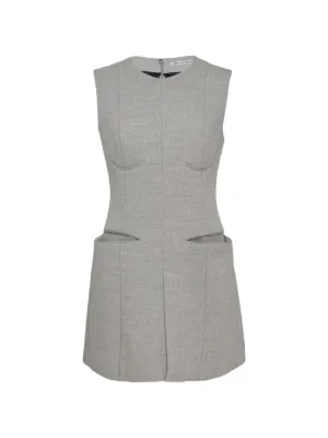 cami flare dress Minimalist Solid Sweetheart Neck Drop Waist Fit and Flare Midi Cami Su – El  Merrist Store main image 1