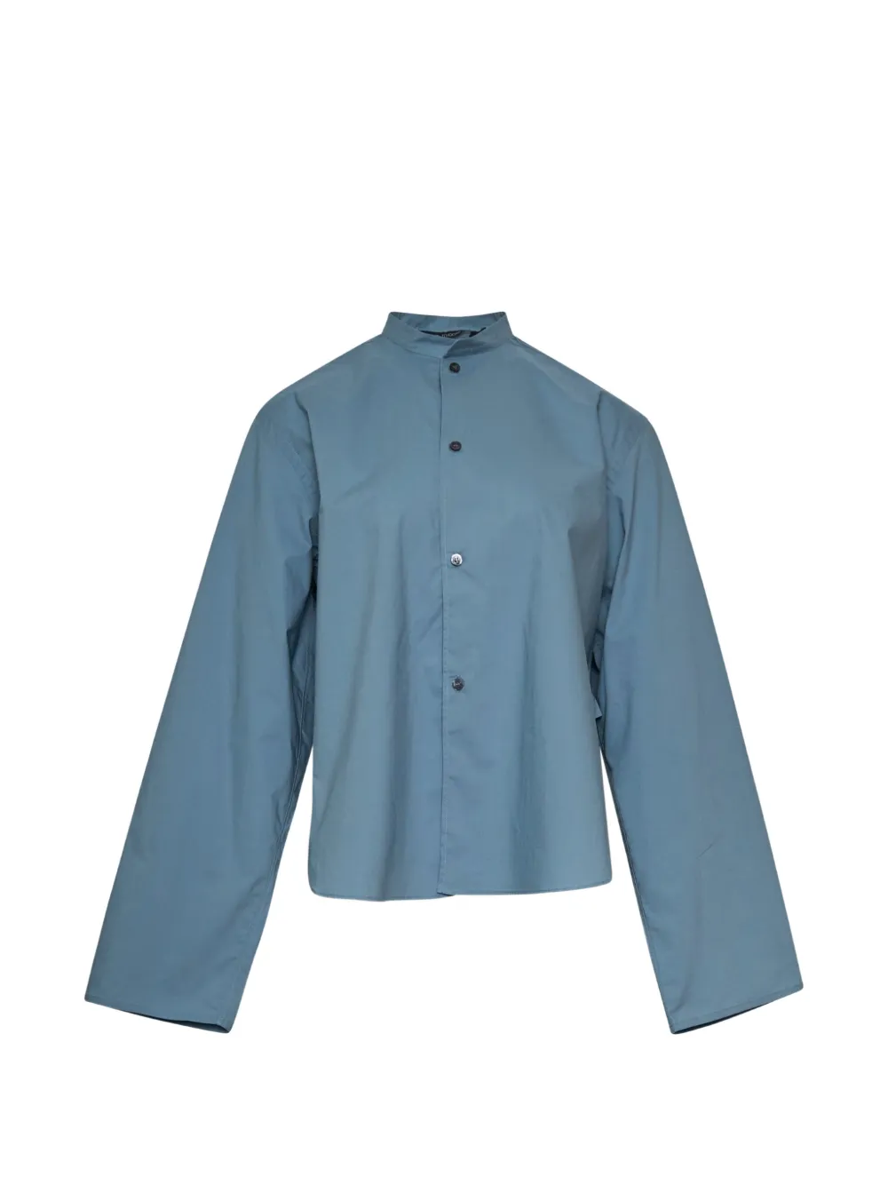 Sofie D'hoore stand-collar long-sleeve shirt - Blau
