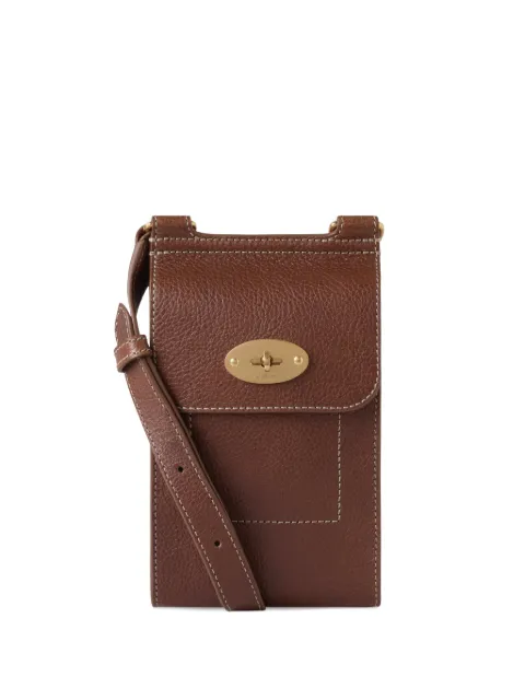 Mulberry mini Antony grained-leather messenger bag