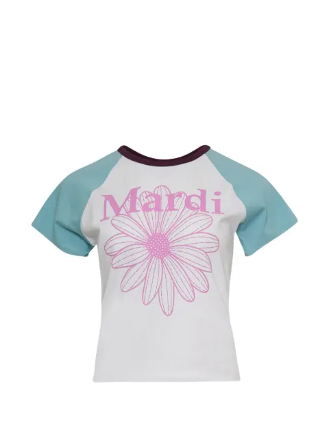 Mardi Mercredi playera con estampado floral