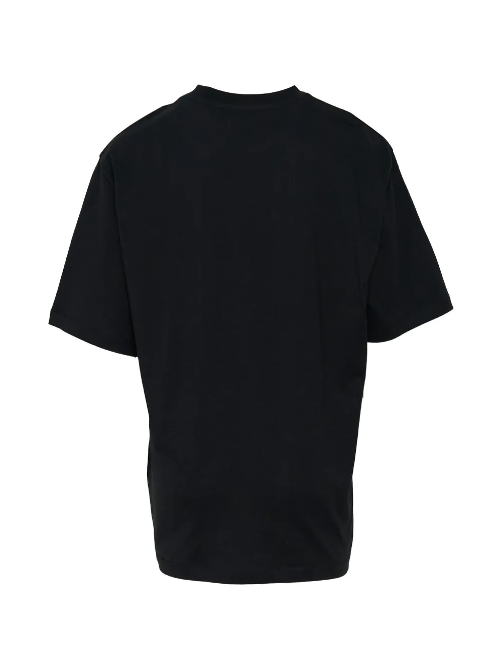 MSGM Katoenen T-shirt met logoprint Zwart