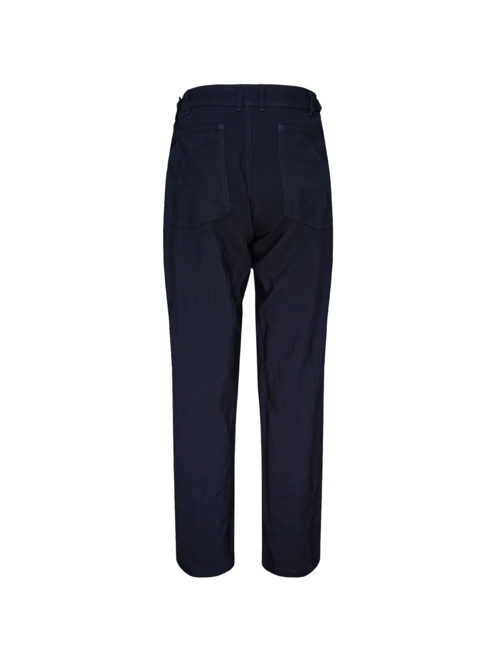 Comme Des Garçons Shirt Straight broek met riemlussen Blauw