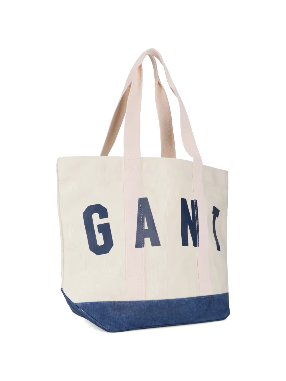 Gant Shopper met logoprint Beige