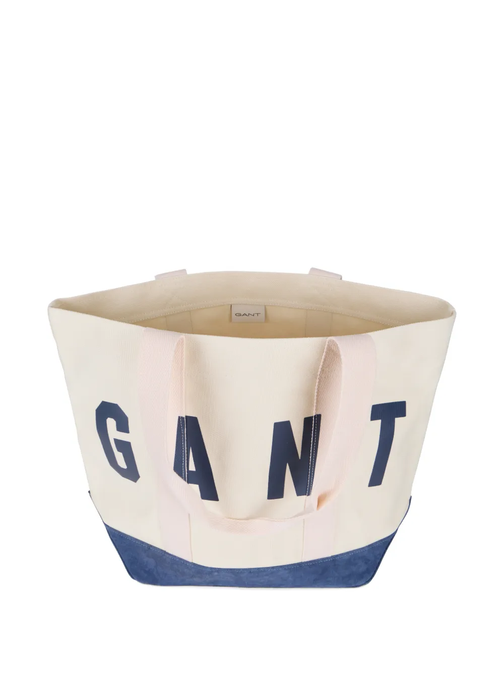 Gant Shopper met logoprint Beige