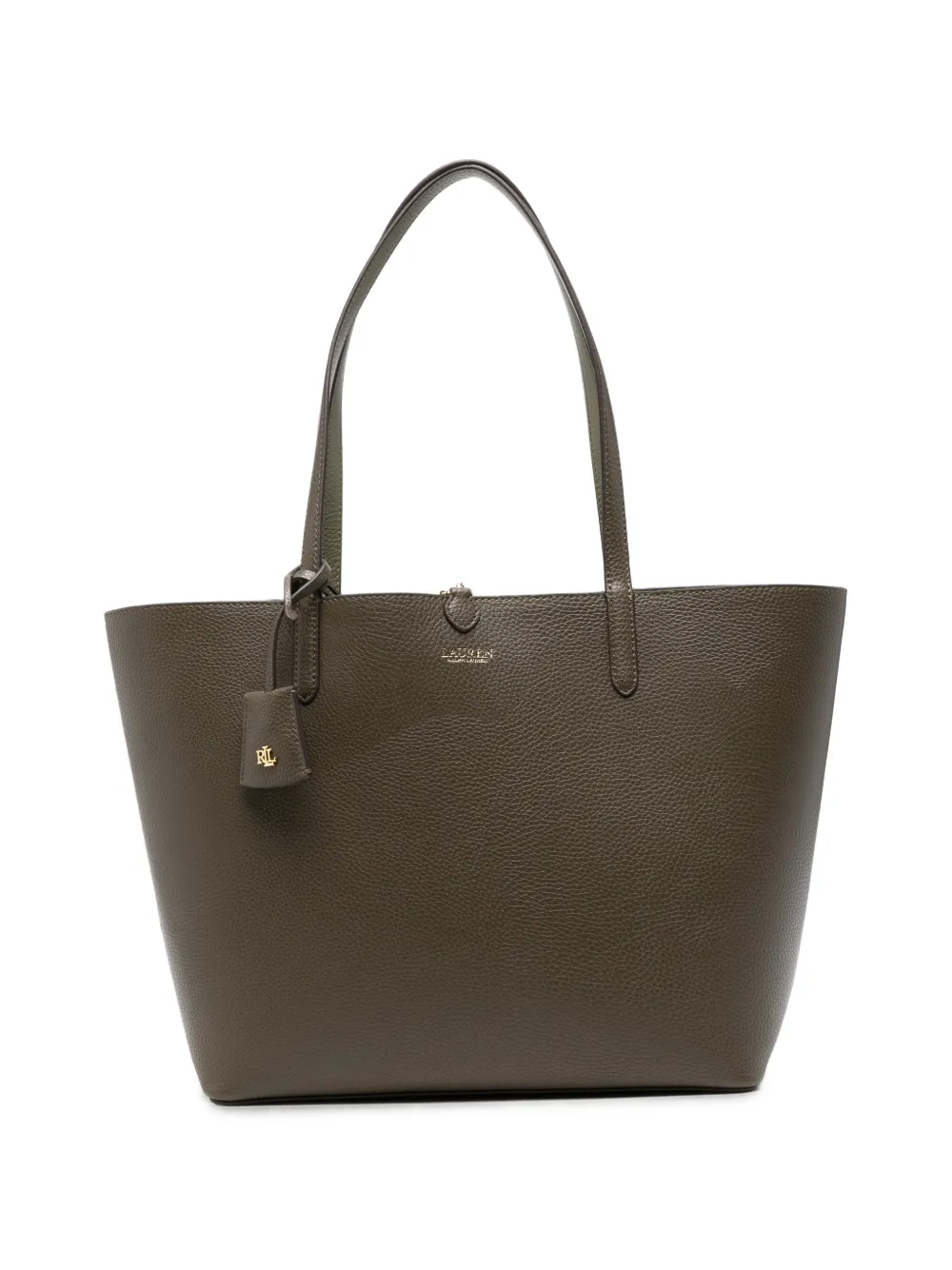 Lauren Ralph Lauren Borsa tote con logo - Verde