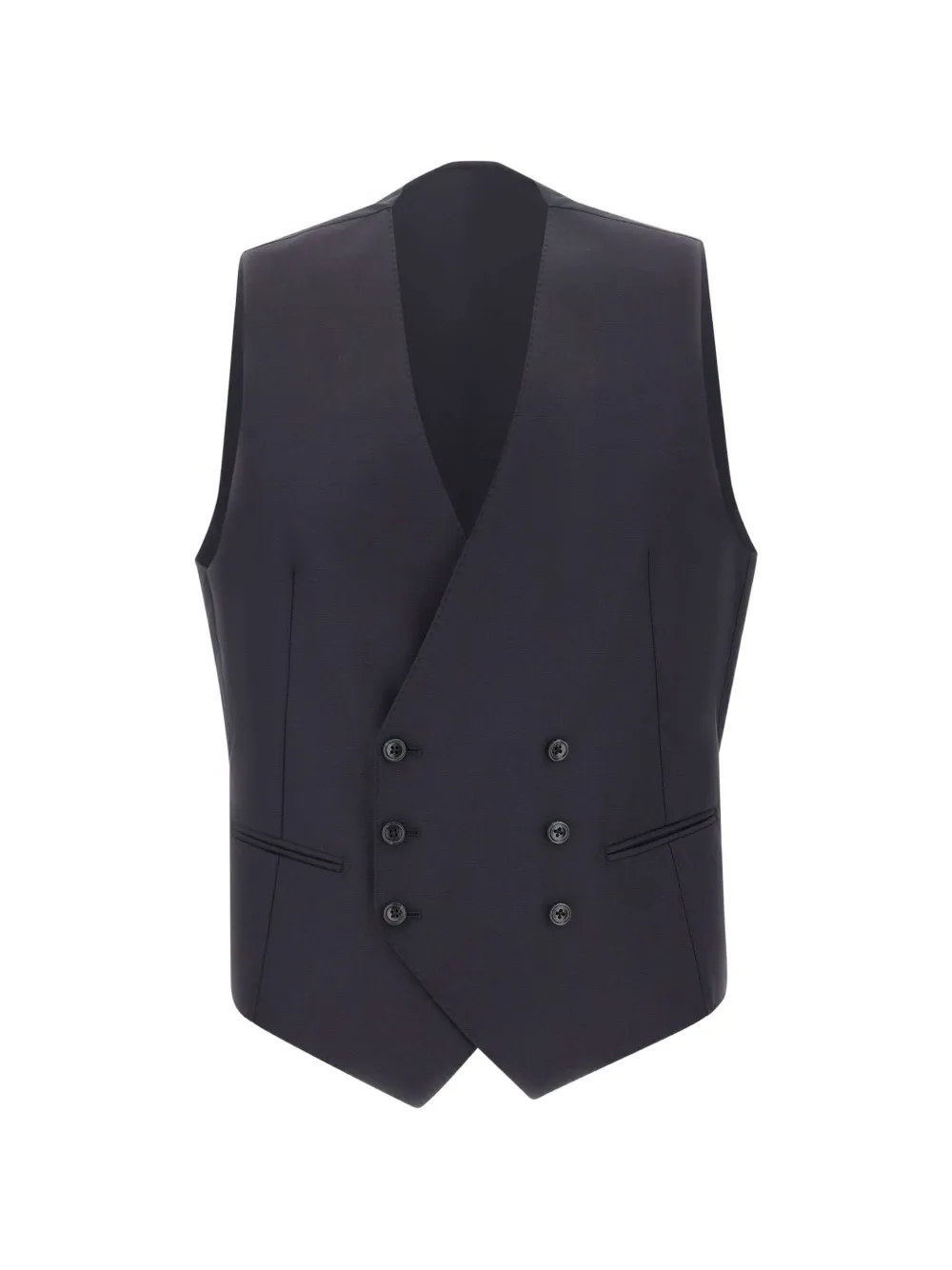 Tagliatore double-breasted waistcoat - Blau