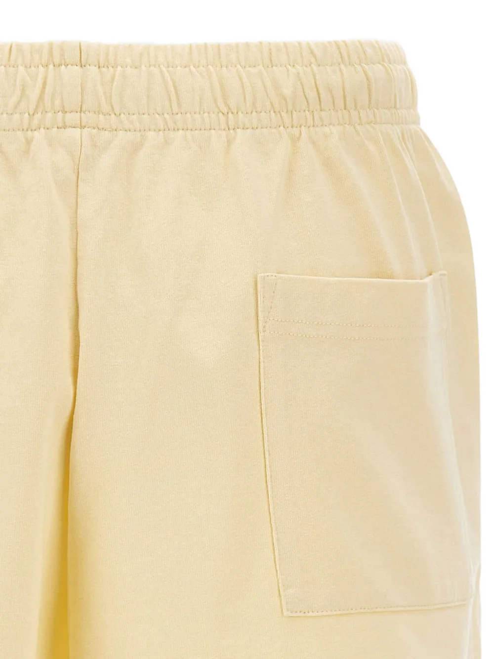 Sporty & Rich Avenue Disco shorts met elastische taille Beige