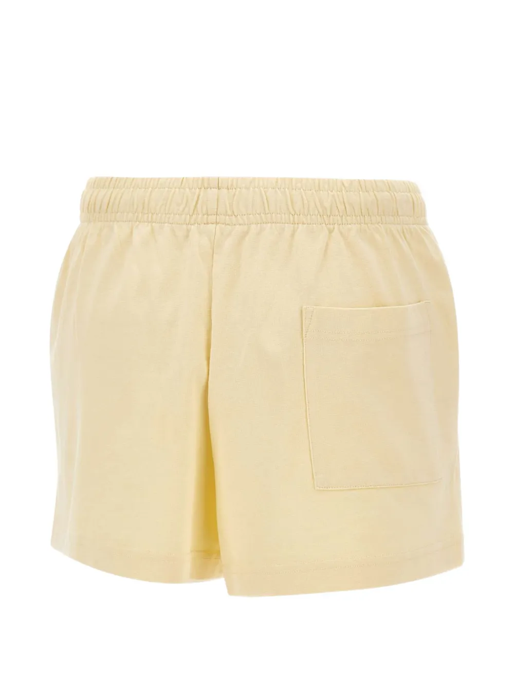 Sporty & Rich Avenue Disco shorts met elastische taille Beige