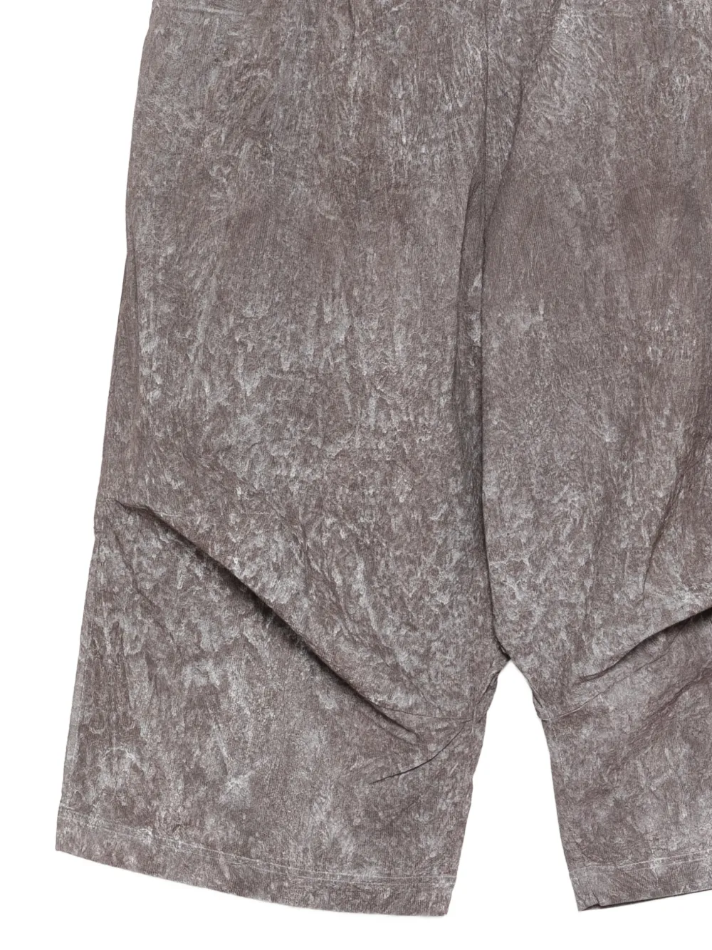 Rundholz Plooibroek met details Bruin