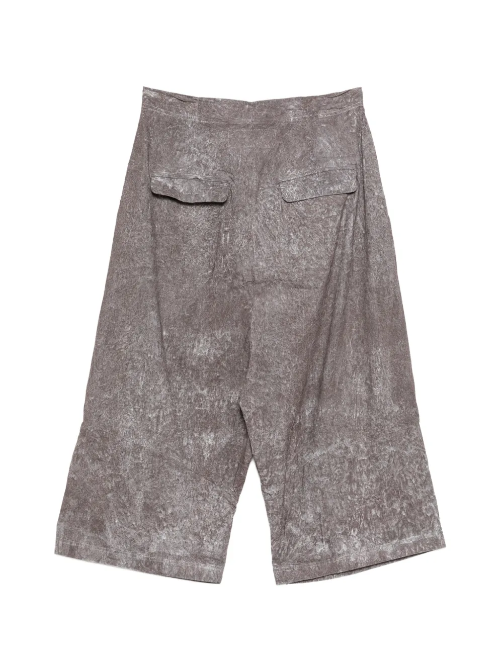 Rundholz Plooibroek met details Bruin