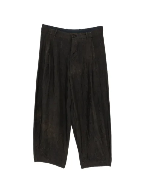 BIEK VERSTAPPEN plaid trousers
