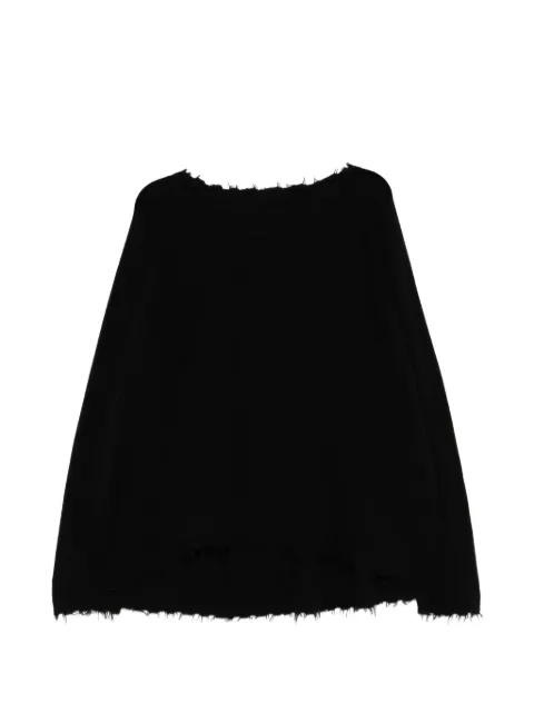 Rundholz frayed-edge sweater