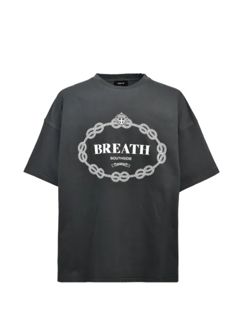 BREATH camiseta con logo estampado
