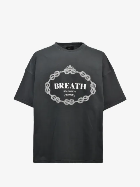 BREATH playera con logo estampado
