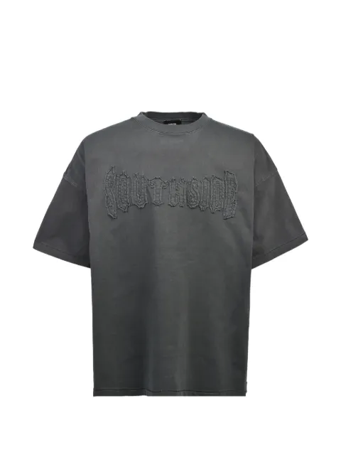BREATH distressed-patchwork T-shirt
