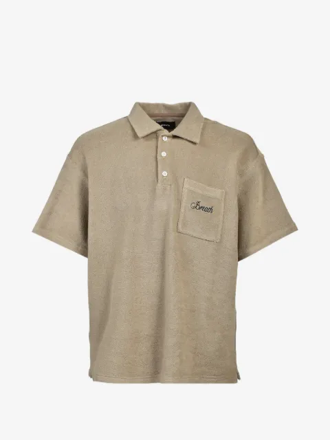 BREATH playera tipo polo con logo bordado