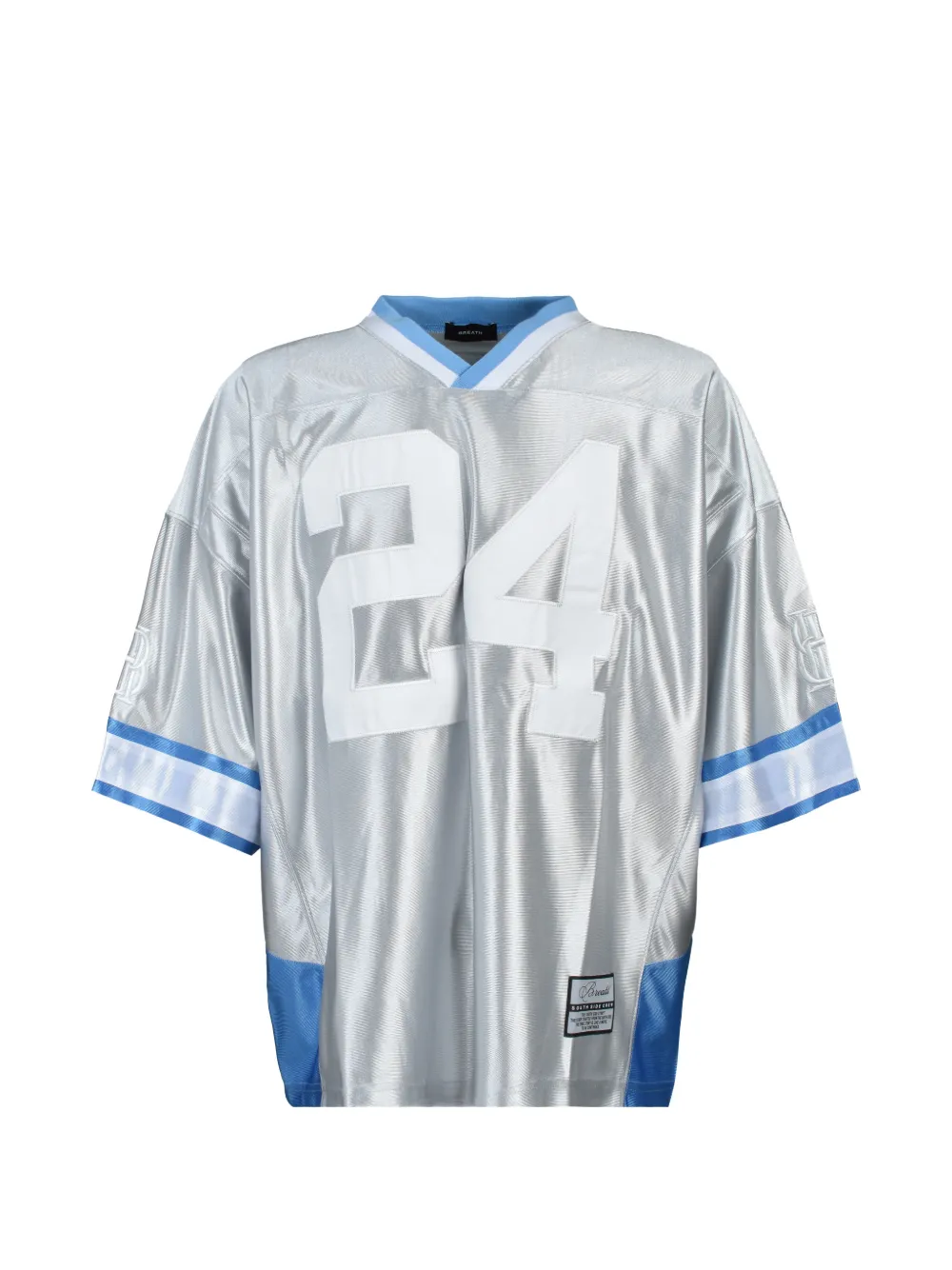 BREATH logo jersey T-shirt - Grigio