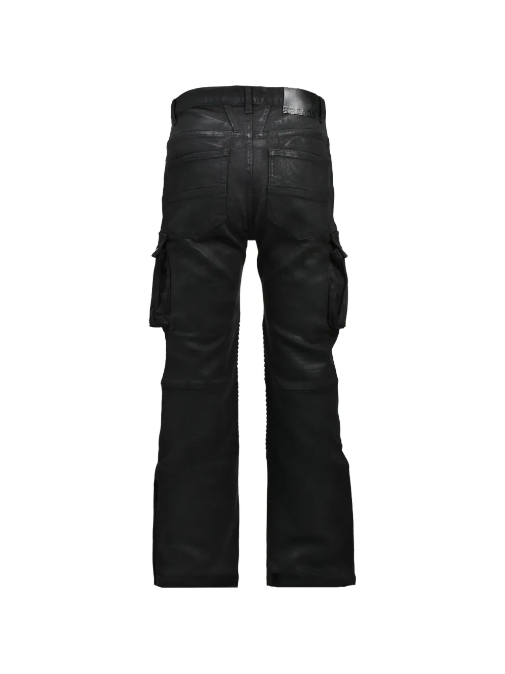 BREATH Cargo broek met geribbeld vlak Zwart