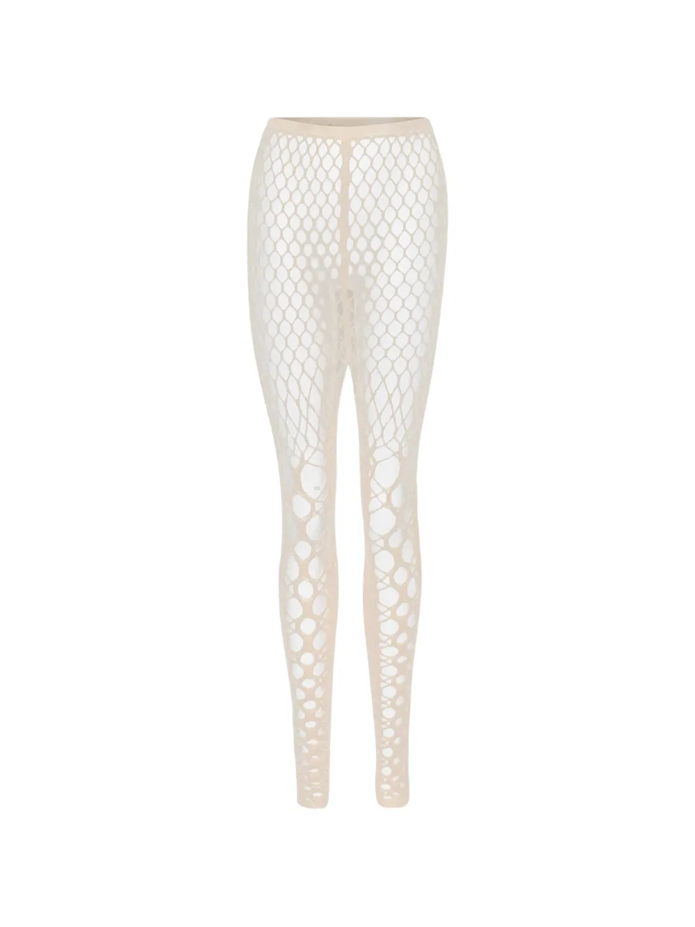 Noir Kei Ninomiya torchon lace leggings - Nude