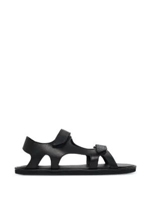 Alexander McQueen Leather Sandals | Black | FARFETCH
