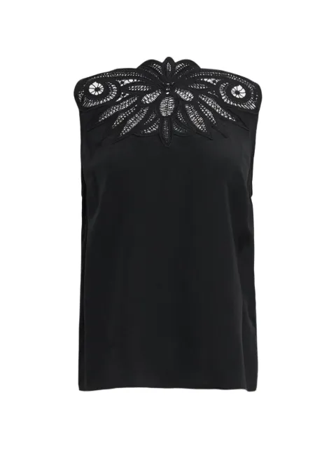 Ulla Johnson haut Rea à dentelle appliquée