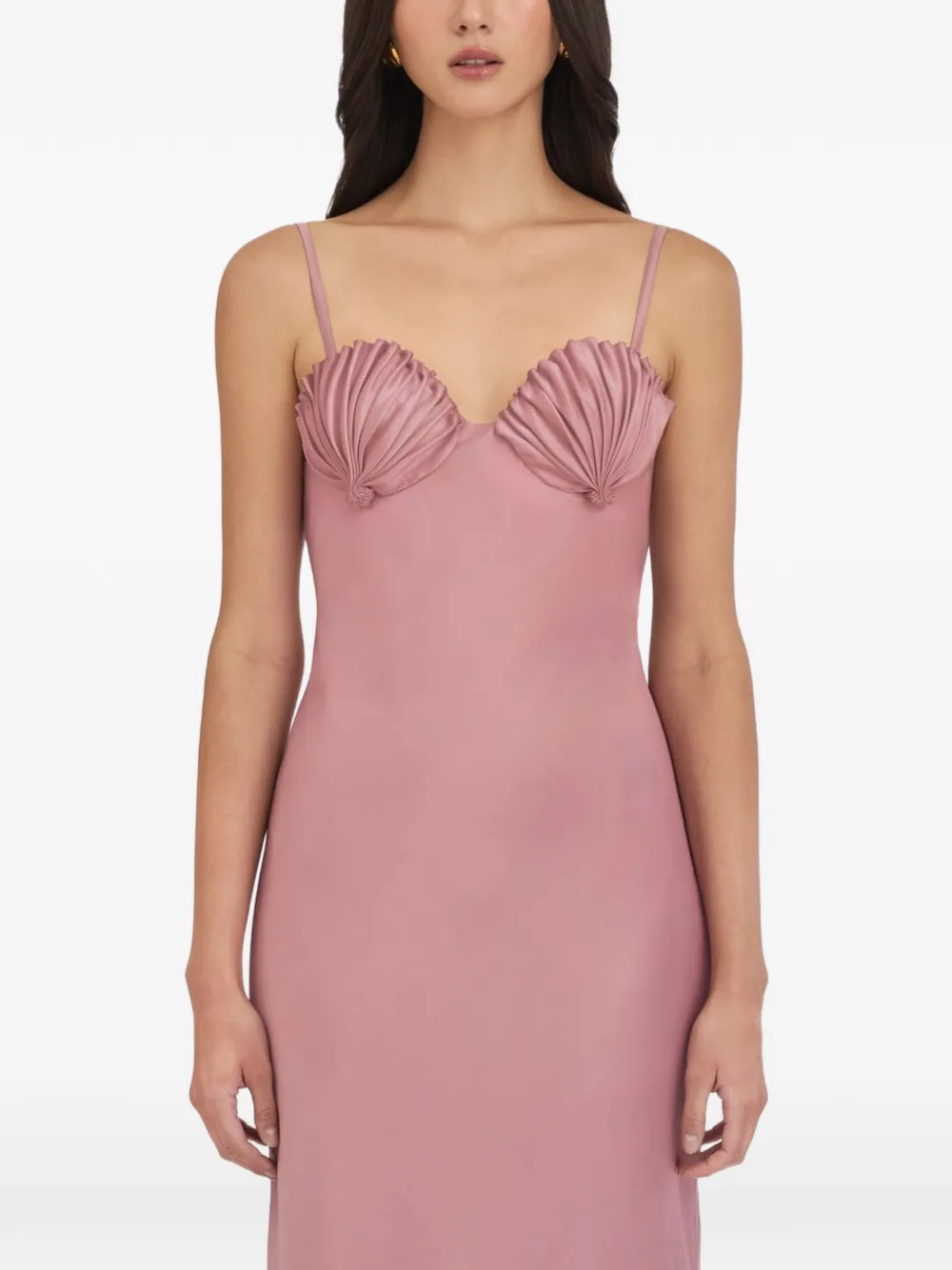 Stolen Stores Shell maxi-dress Roze
