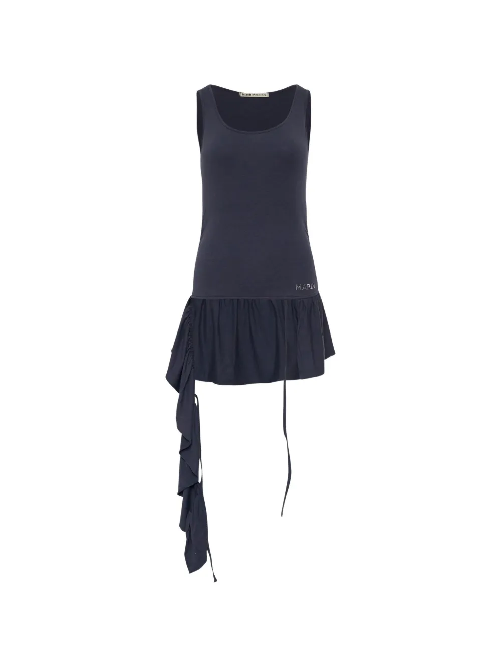 Mardi Mercredi ruffle-hem sleeveless top