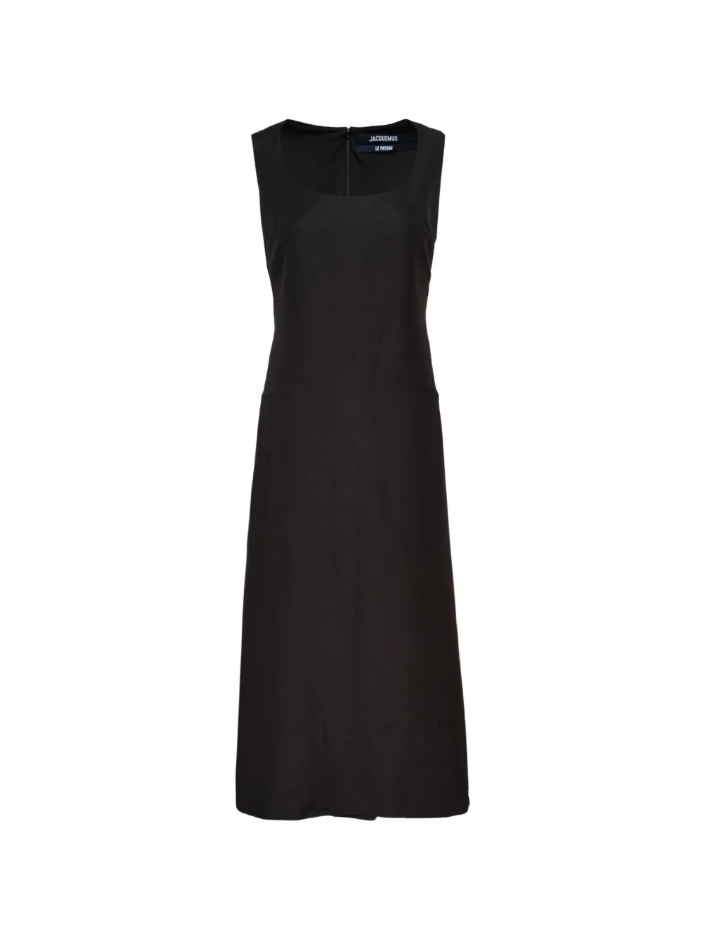 Jacquemus Tablier midi dress - Black