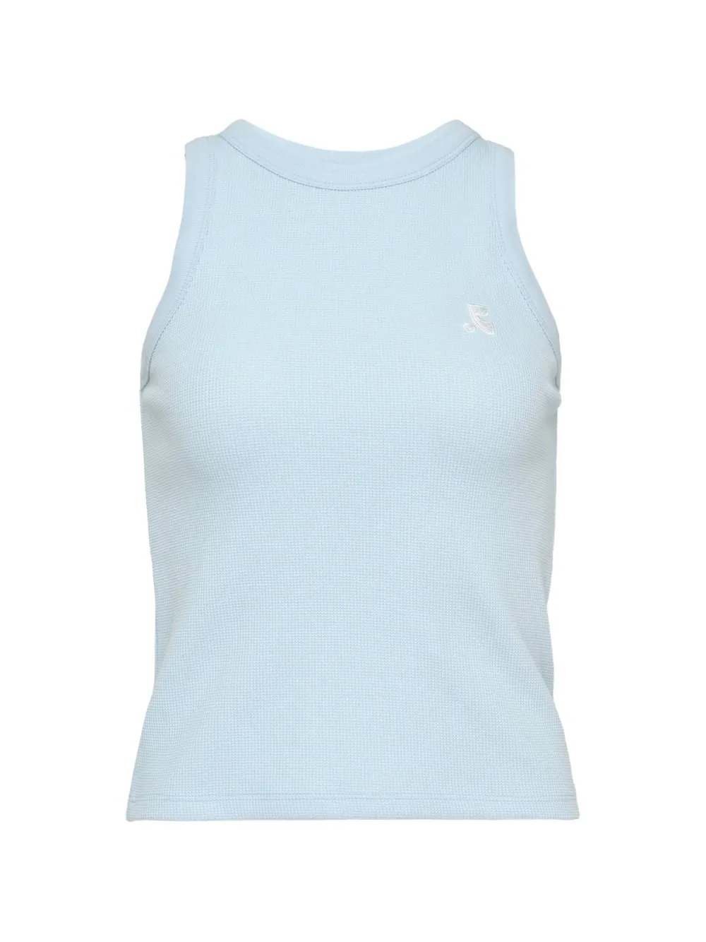 Rest & Recreation waffle-knit logo-embroidered cotton tank top