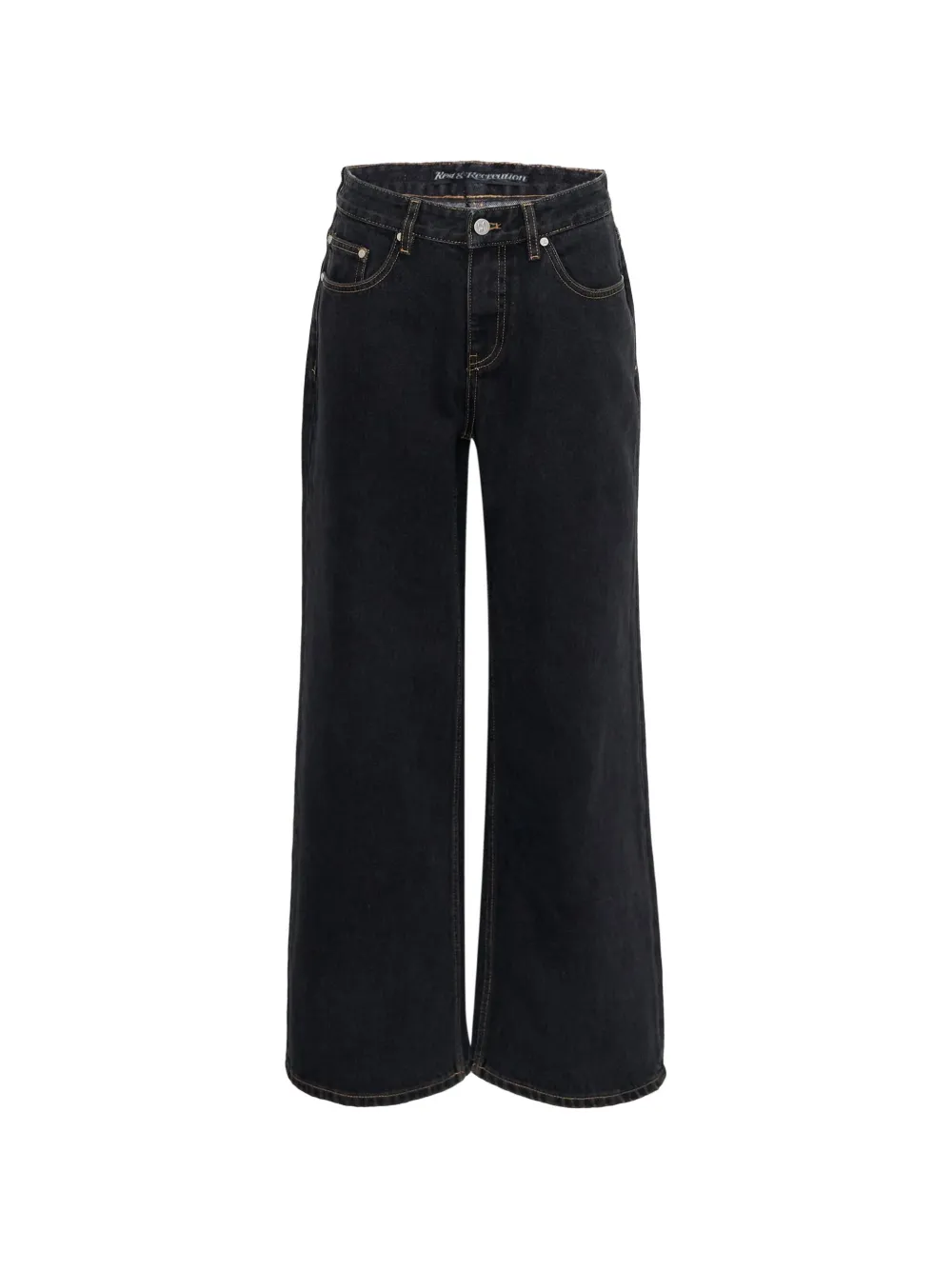 Rest & Recreation contrast-stitch jeans - Nero