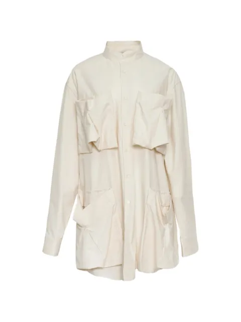 Comme Des Garçons multi-pocket cotton shirt