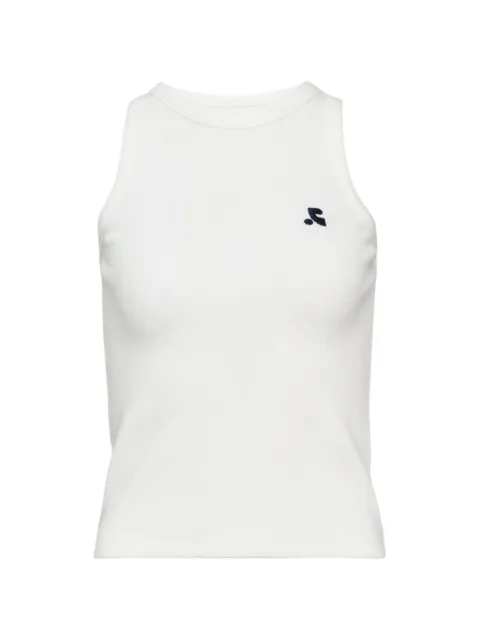 Rest & Recreation waffle-knit sleeveless tank top
