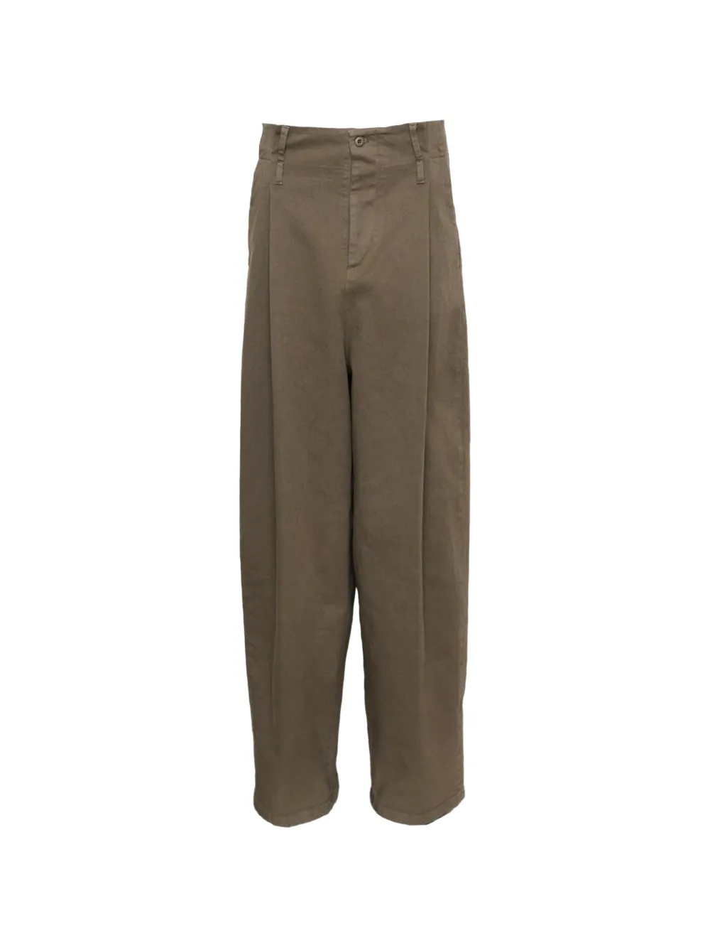 Nº21 pleated trousers - Brown