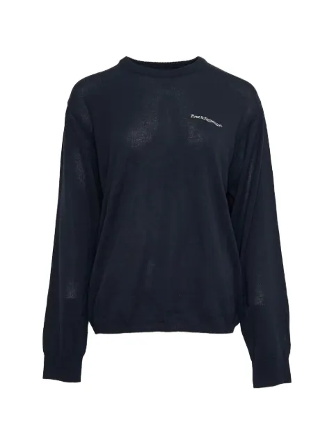 Rest & Recreation layered logo-print sweater