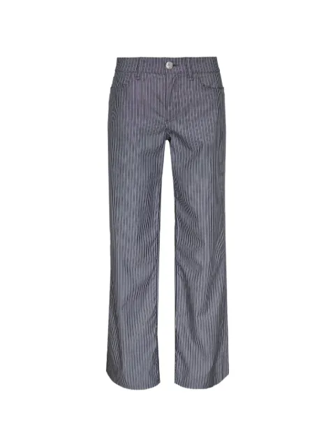 rag & bone Cam striped straight trousers