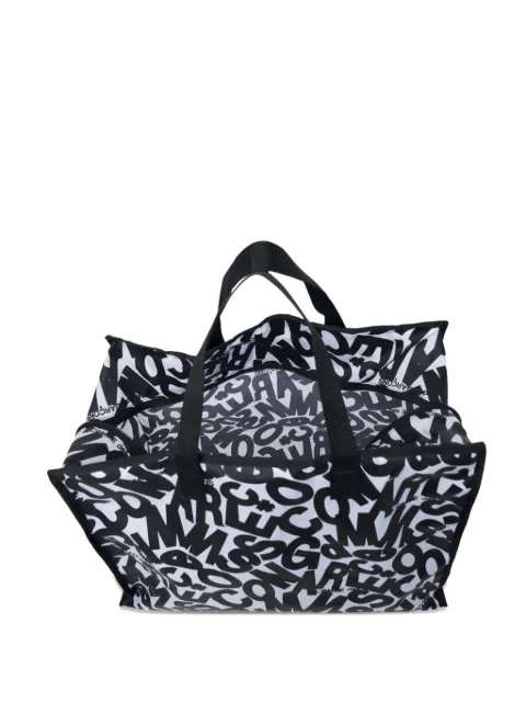 Comme Des Garçons Holiday Special logo-print zipped tote bag
