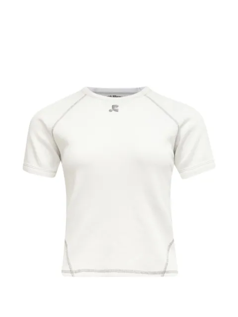 Rest & Recreation waffle-knit raglan T-shirt