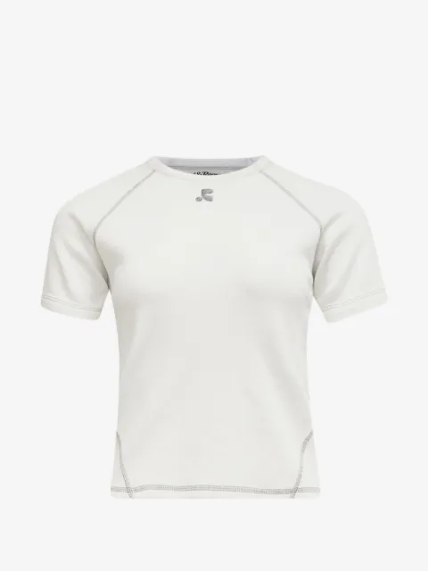 Rest & Recreation waffle-knit raglan T-shirt
