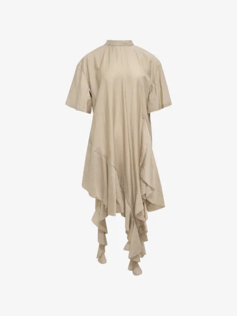 YCH asymmetric-hem mini dress