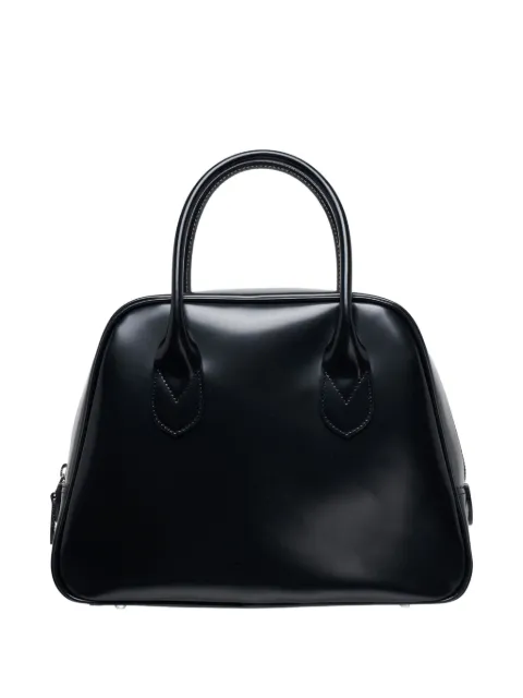 Comme Des Garçons trapezoid top-handle wash bag