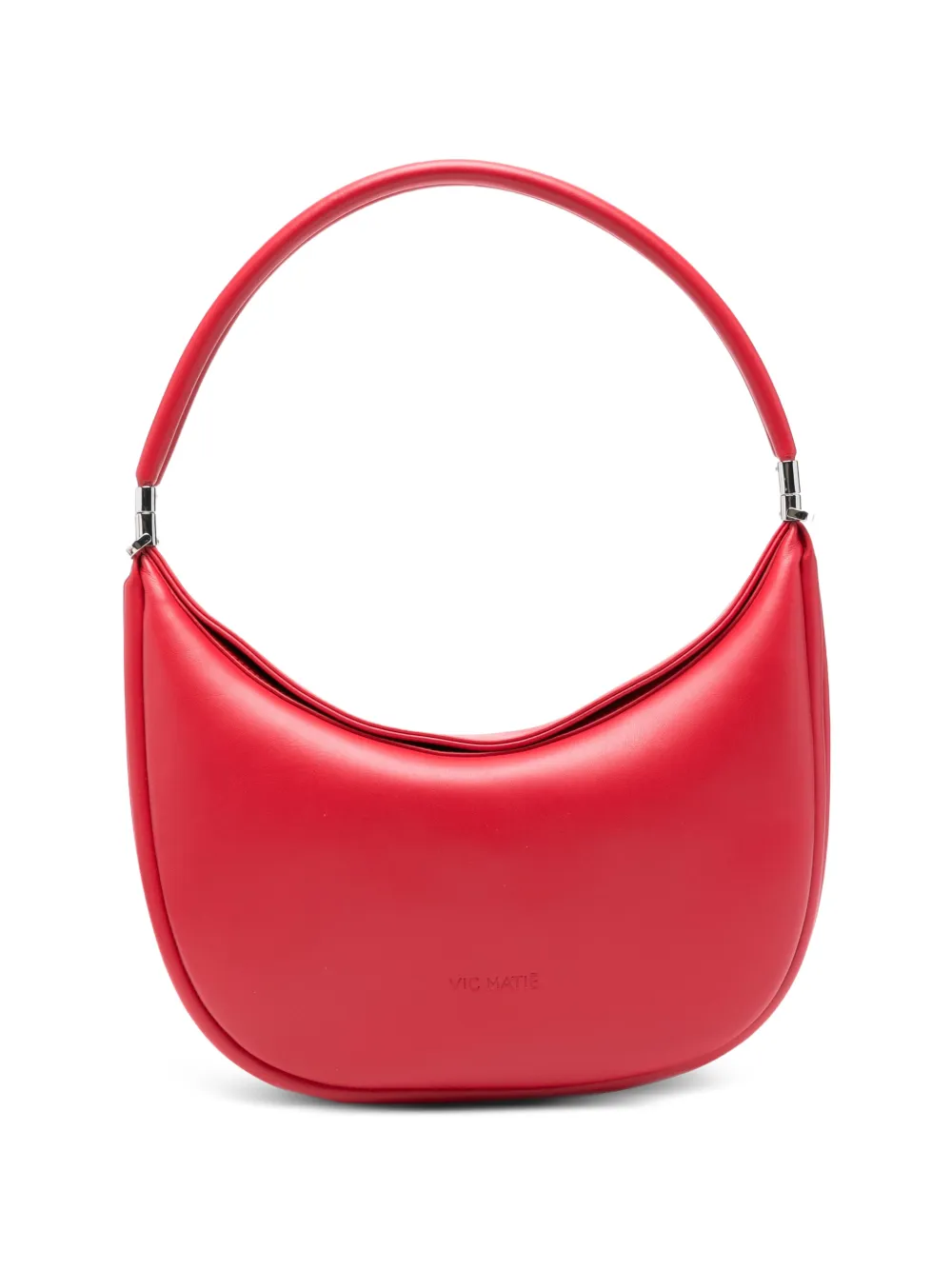 Vic Matie leather shoulder bag - Rosso
