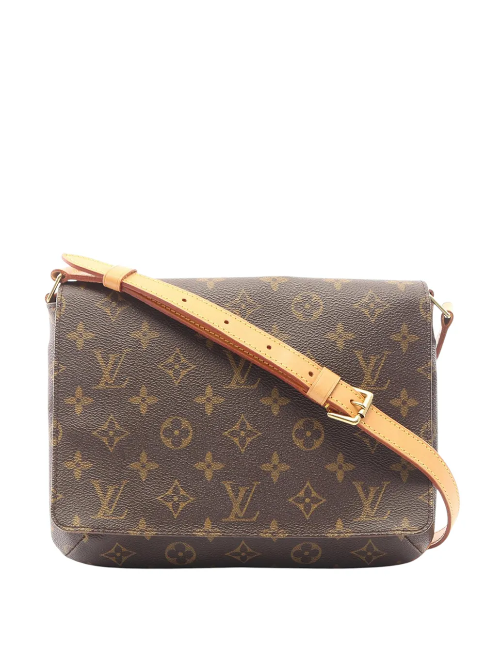 Louis Vuitton Pre-Owned 2001 Monogram Musette Tango Short Strap shoulder bag - Marrone
