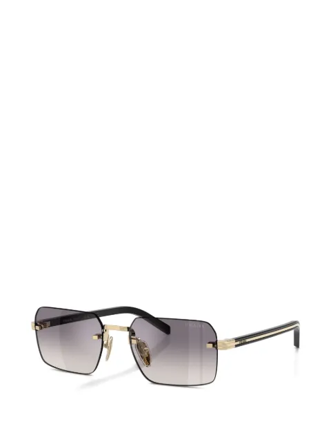 Prada Eyewear Iconic-plaque sunglasses