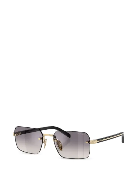 Prada Eyewear Iconic-plaque sunglasses