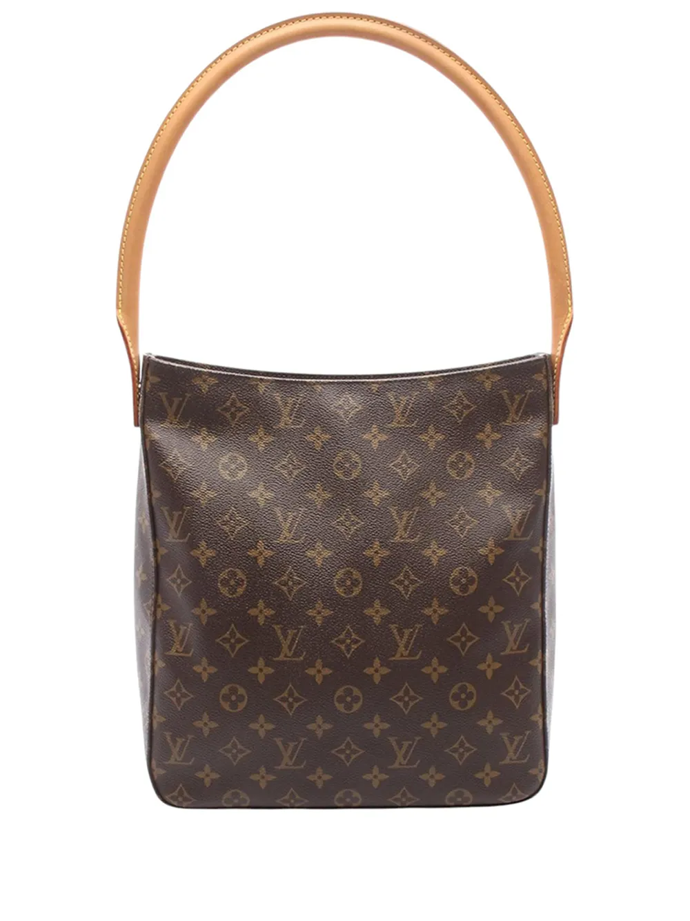 Louis Vuitton Pre-Owned 2002 Monogram Looping GM shoulder bag - Marrone