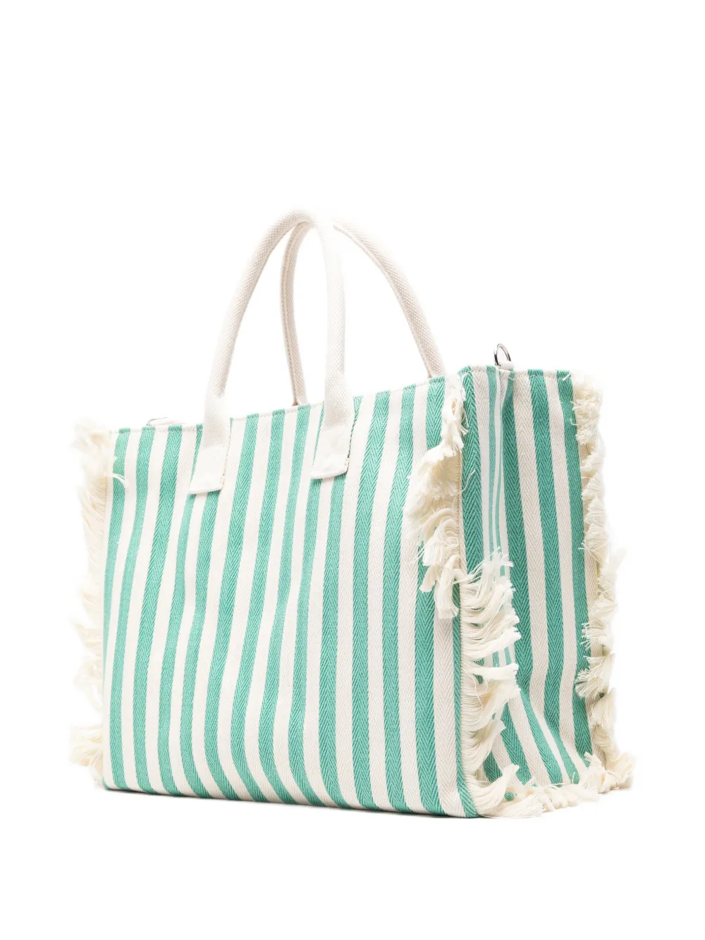 Marc Ellis S. Joan gestreepte shopper met franje Beige