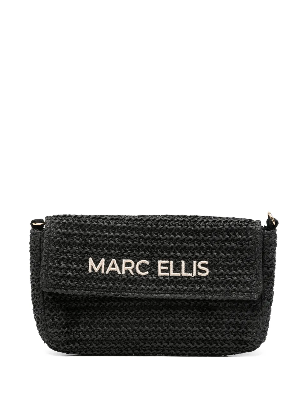 Marc Ellis Umhängetasche mit Logo-Stickerei - Schwarz